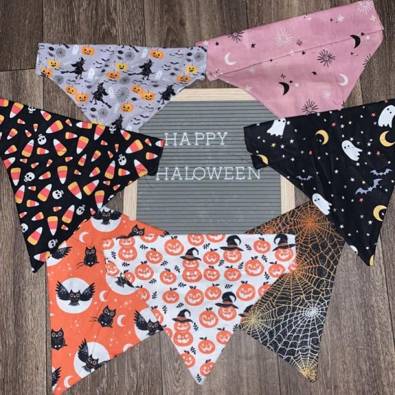 Halloween Dog Bandanas